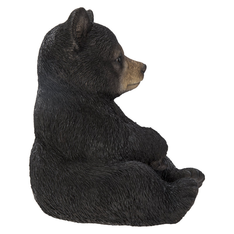 Hi-Line Gift Ltd. Sitting Black Bear Cub & Reviews | Wayfair